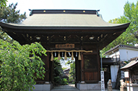 八坂神社豊前総鎮守門